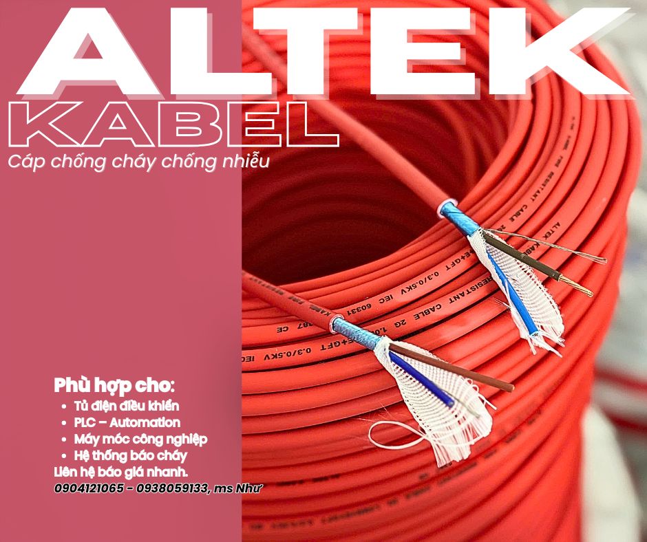 Cáp chống cháy cho công trình xây dựng và PCCC